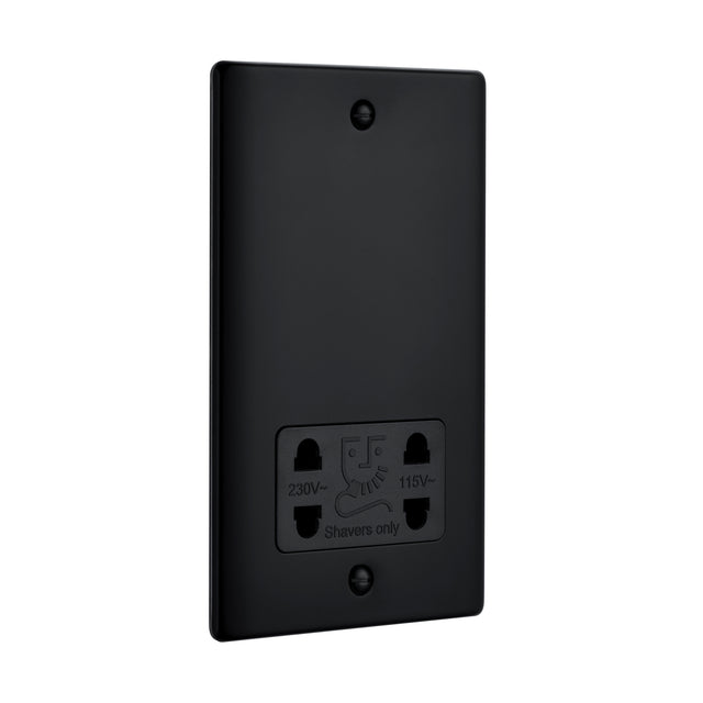 Dual Voltage Shaver Socket