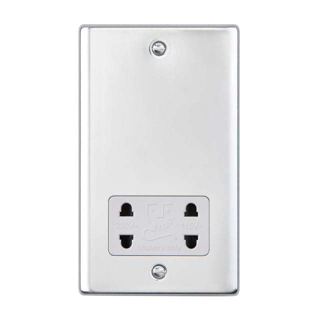 Dual Voltage Shaver Socket
