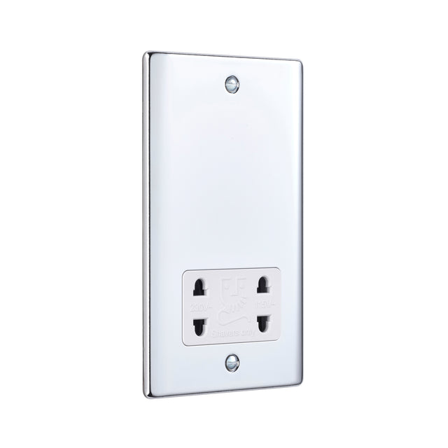Dual Voltage Shaver Socket