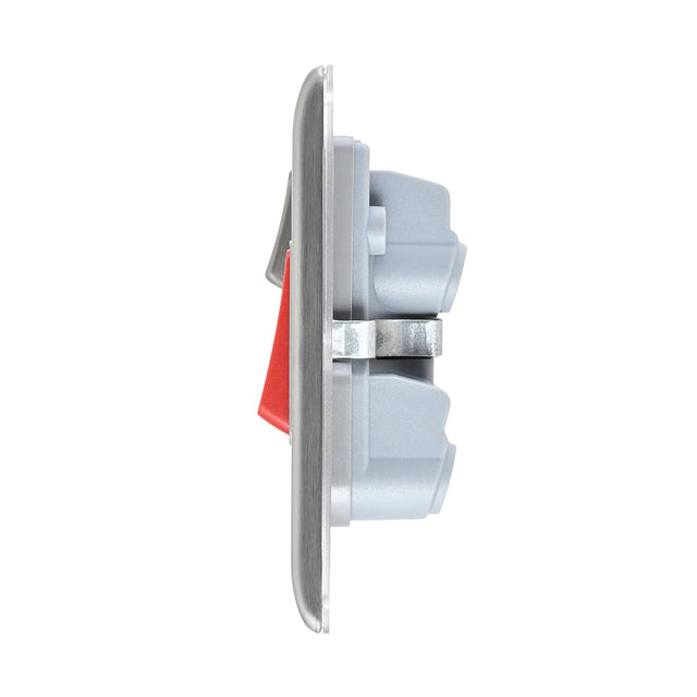45A DP Cooker Switch with 13A Socket with Neon