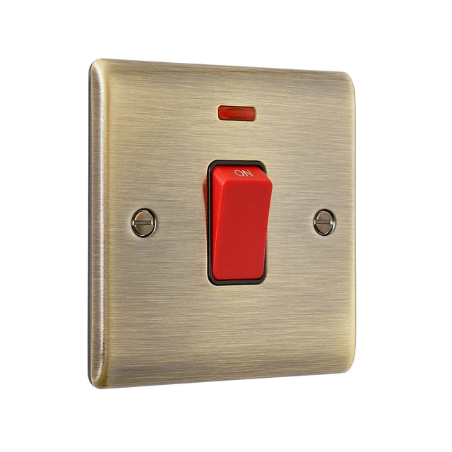 45A 1G DP Switch with Neon