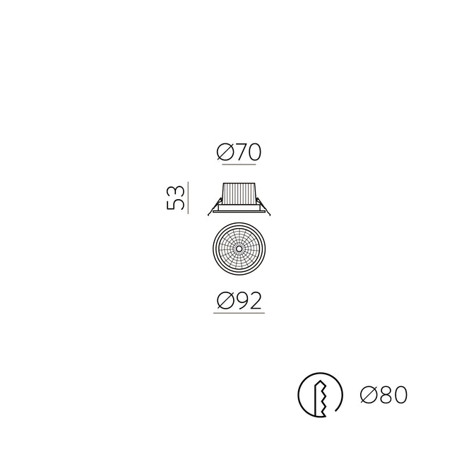Safe Recessed