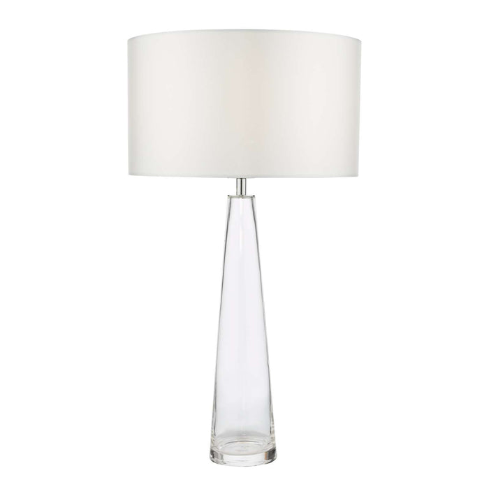 Samara Table Lamp Clear Glass Base Only