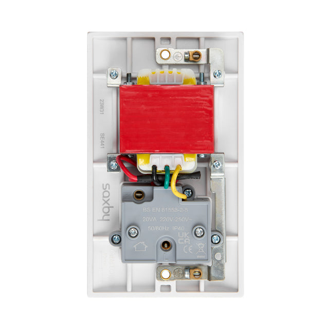 Dual Voltage Shaver Socket