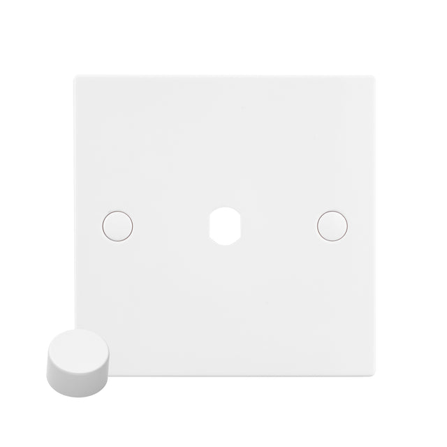 1G Dimmer Plate With Dimmer Cap