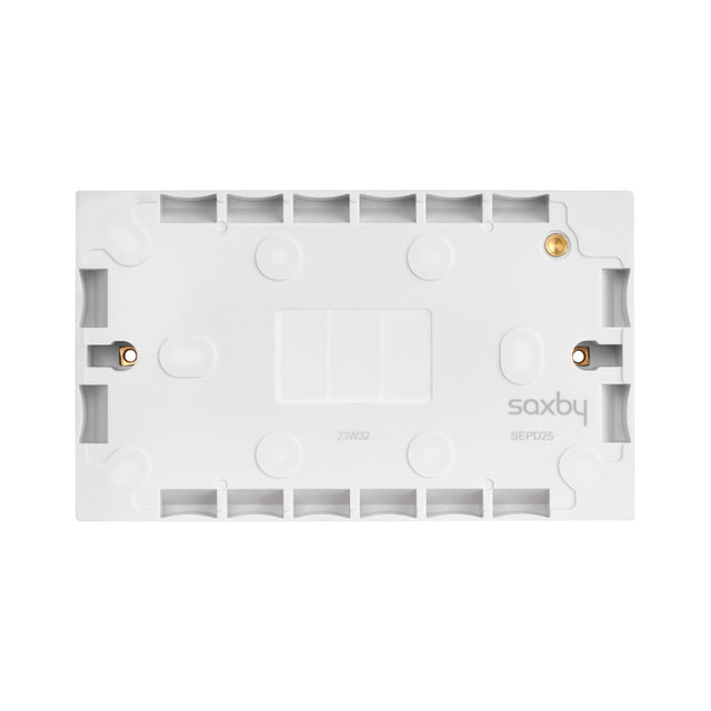 Double 25mm Patress Box