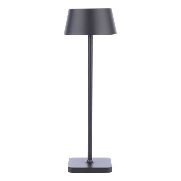 Sergio Outdoor Table Lamp Matt Black LED IP54