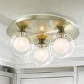 Antique Brass Acqua Globe Fitting