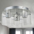 Clear Vintage Glass 3L Surface Fitting