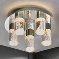 Polished Chrome Bubble Effect Led Ceiling Light