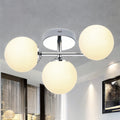 Polished Chrome Mini Globes Surface Fitting