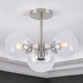 3L Clear Glass Globe Surface Fitting
