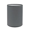 Grey Cotton Drum Shade