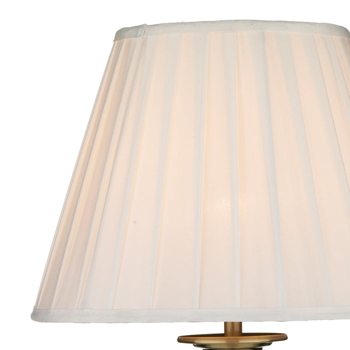Siam Table Lamp Antique Brass With Shade (Multipack)