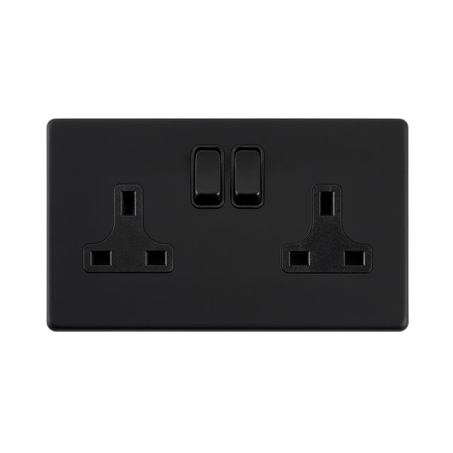 13A 2G DP Switched Socket