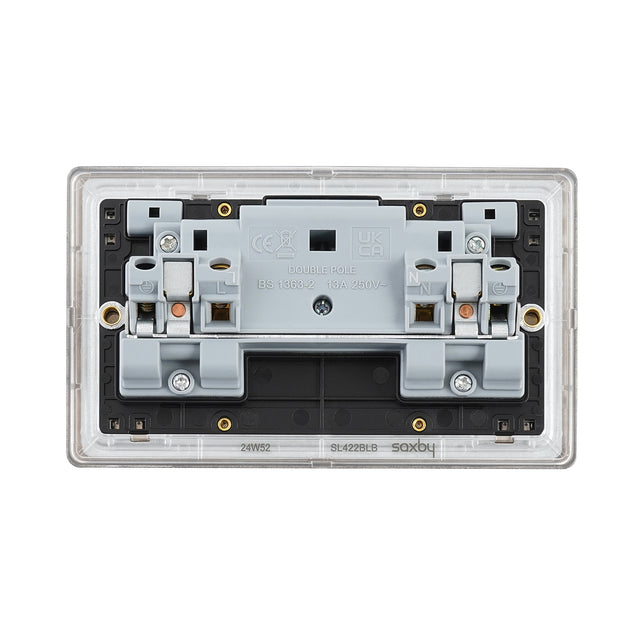 13A 2G DP Switched Socket