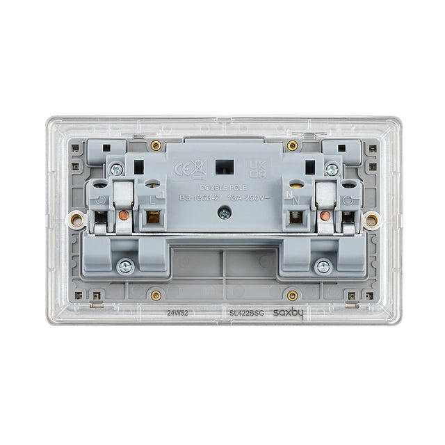 13A 2G DP Switched Socket