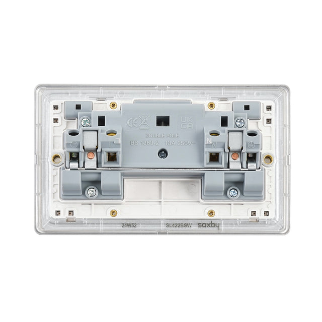 13A 2G DP Switched Socket