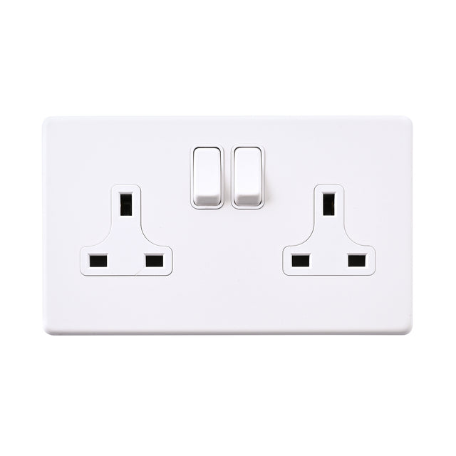 13A 2G DP Switched Socket