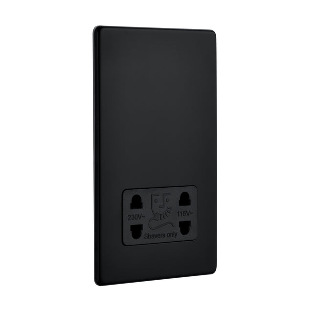Dual Voltage Shaver Socket