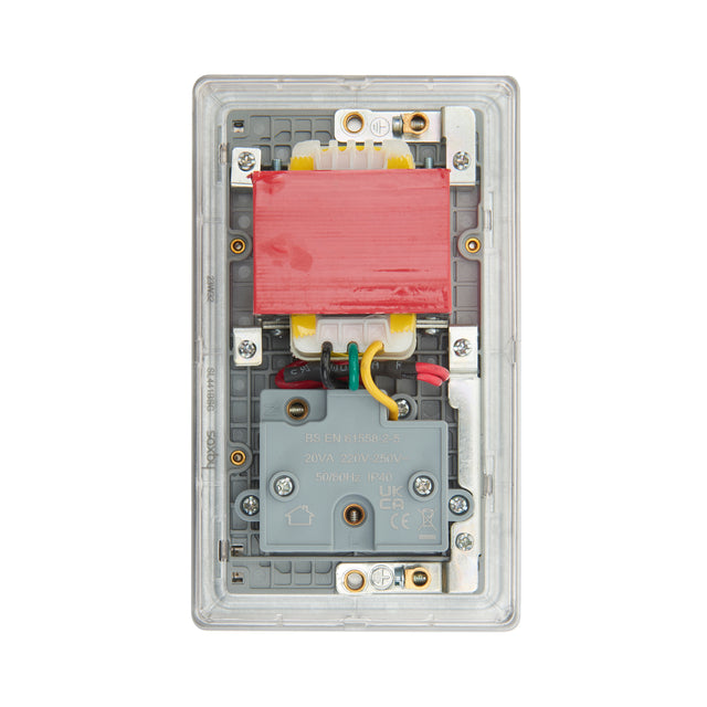 Dual Voltage Shaver Socket