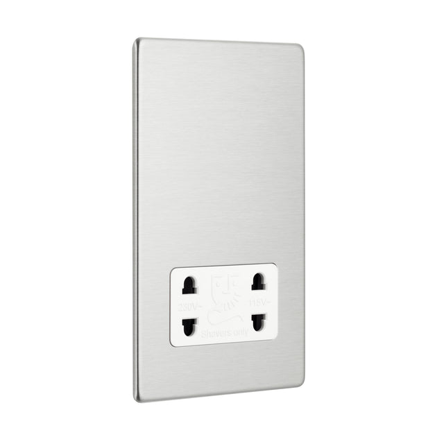 Dual Voltage Shaver Socket