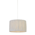 Raffia Drum Shade 35CM - White