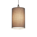 Clyde Cylinder Shade 16cm - Charcoal