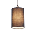 Clyde Cylinder Shade 16cm - Navy