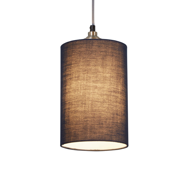 Clyde Cylinder Shade 16cm - Navy
