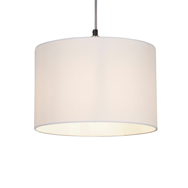 Clyde Drum Shade 30cm - White