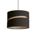 Finn Two Tier Shade 28Cm Grey