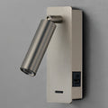 Satin Nickel Led Spot Light With Usb & C3 Ports – 3W, 185 Lumens, 2700K