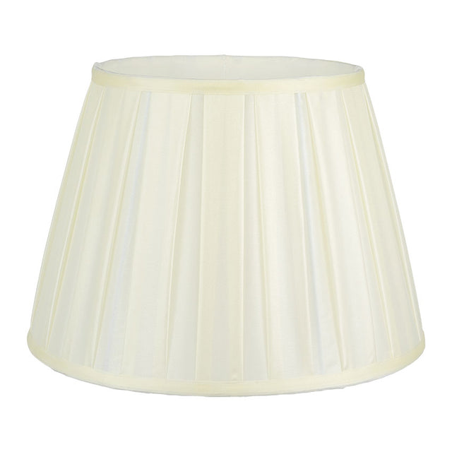 Lined Cream Wide Pleat Shade