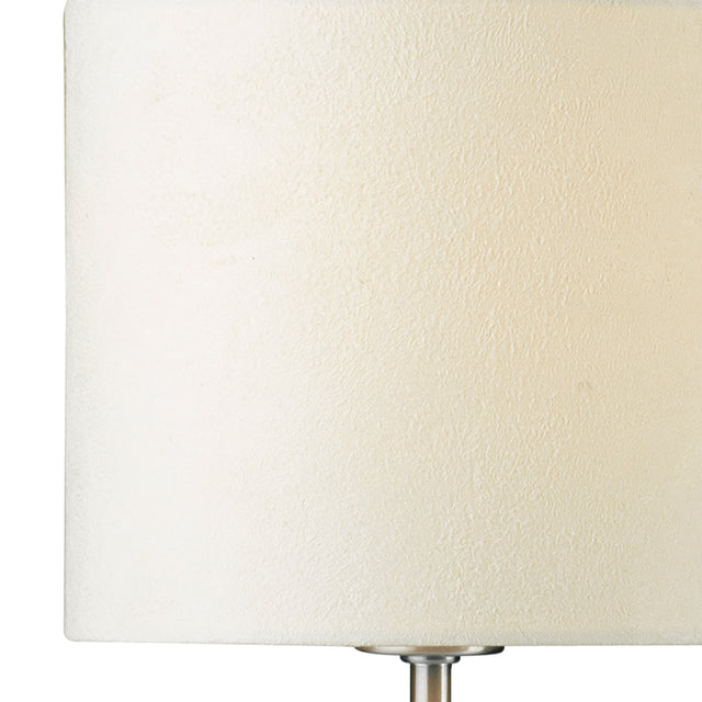 Suzie Touch Table Lamp Satin Chrome With Shade