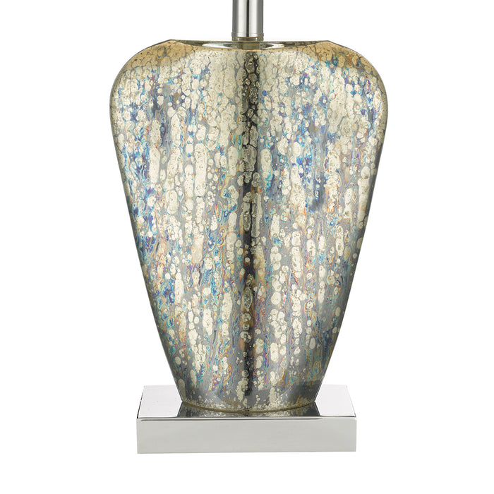 Syracuse Table Lamp Mercury Glass With Shade