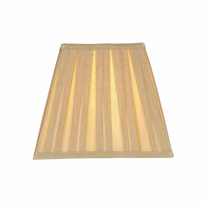 Taylor Gold Faux Silk Tapered Square Shade 22cm