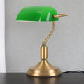 Green Executive Table Lamp