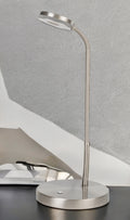 Satin Nickel Led Table Lamp