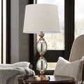 Crushed Mercury Glass Table Lamp