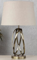 Antique Brass Table Lamp