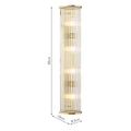 Tobias 3 Light Bar Pendant Black and Smoked Glass