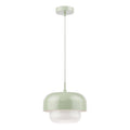 Topaz Pendant Chrome and Crystal LED
