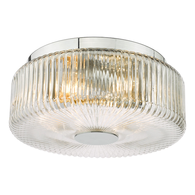 Twyford 5 Light Pendant Black and Opal