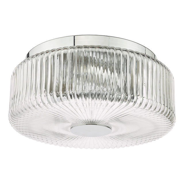 Twyford 5 Light Pendant Black and Opal