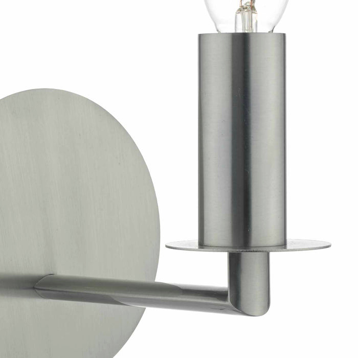 Tyler Wall Light Satin Nickel Fitting Only