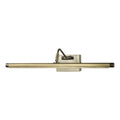 Tyrus Picture Light Brushed Bronze LED