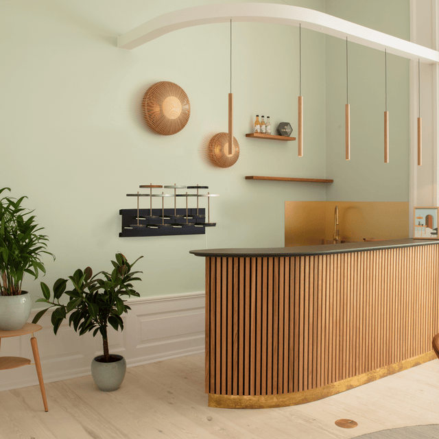 Clava Up Wood | ceiling/wall lamp