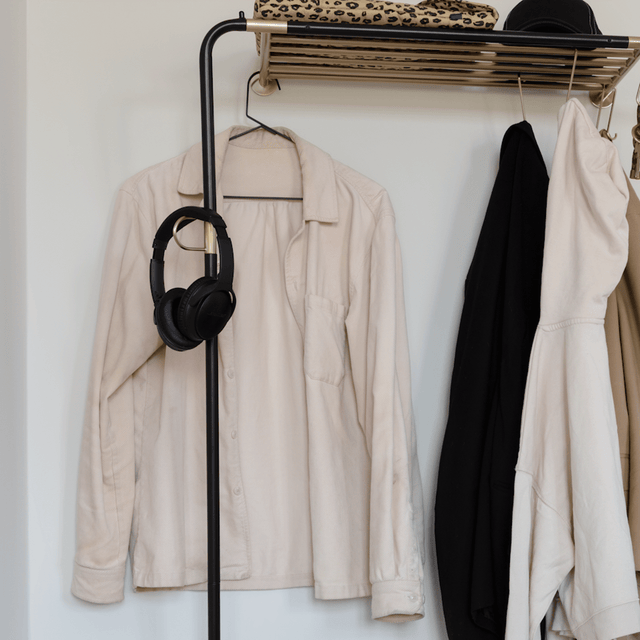 Lean On Me | clothes rack