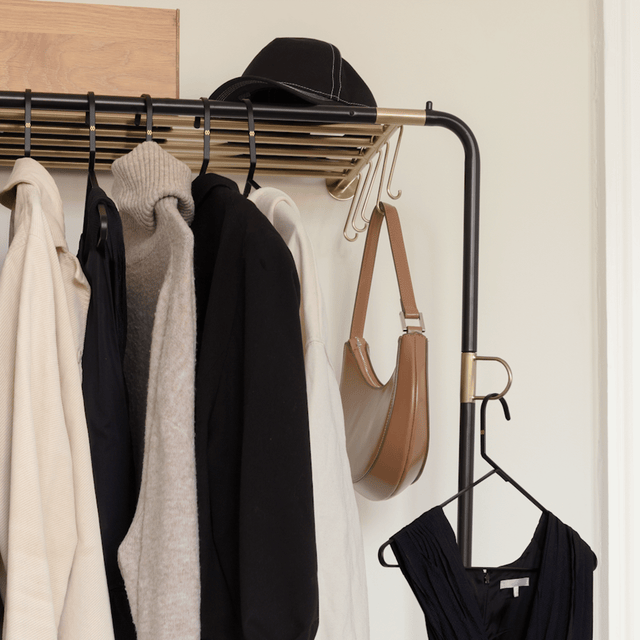 Lean On Me | clothes rack
